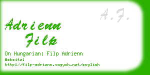 adrienn filp business card